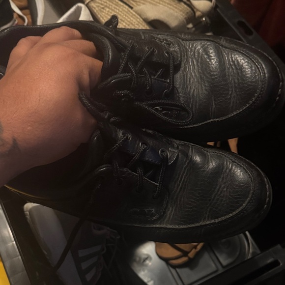 Nunn Bush Black Leather Men's Oxfords - Picture 1 of 6